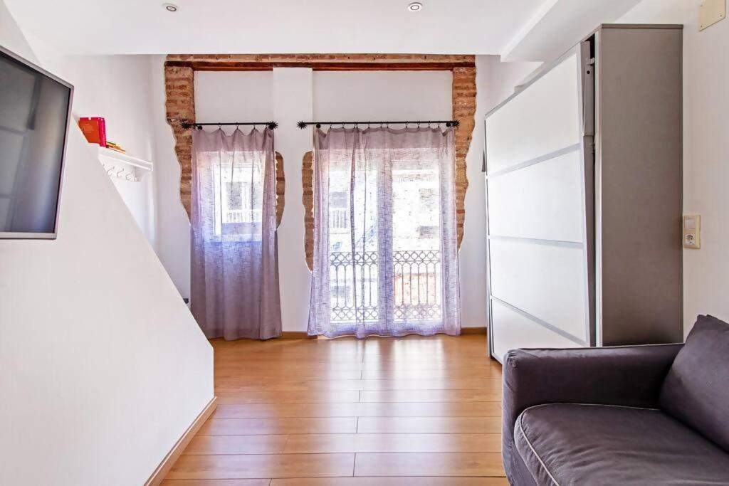Apartamento Con Terraza Privada Cerca De La Playa 발렌시아 외부 사진