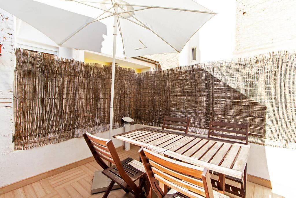 Apartamento Con Terraza Privada Cerca De La Playa 발렌시아 외부 사진